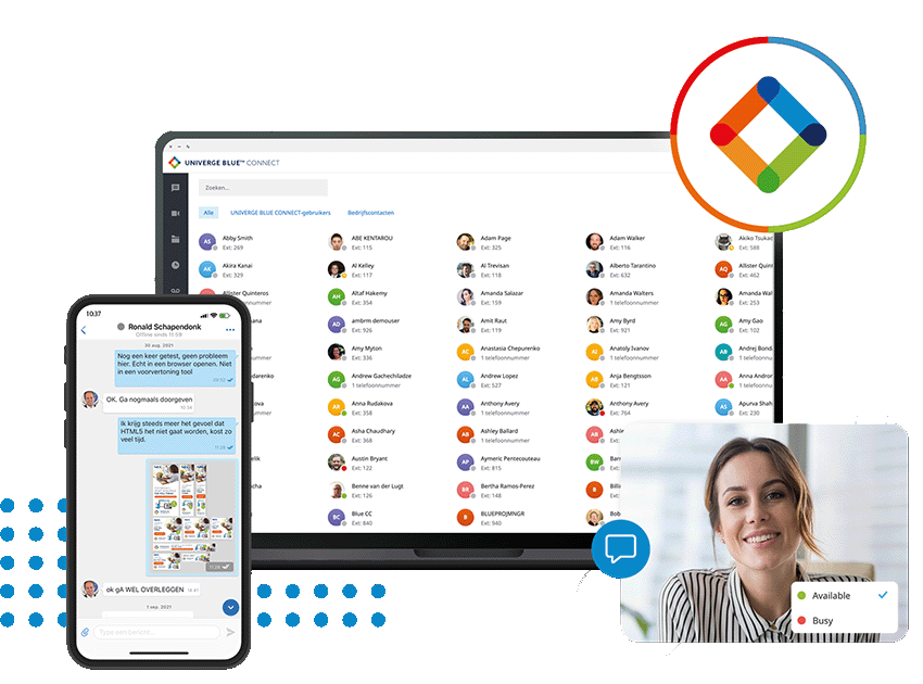 UNIVERGE BLUE - Business phone, video, chat, files and contact center